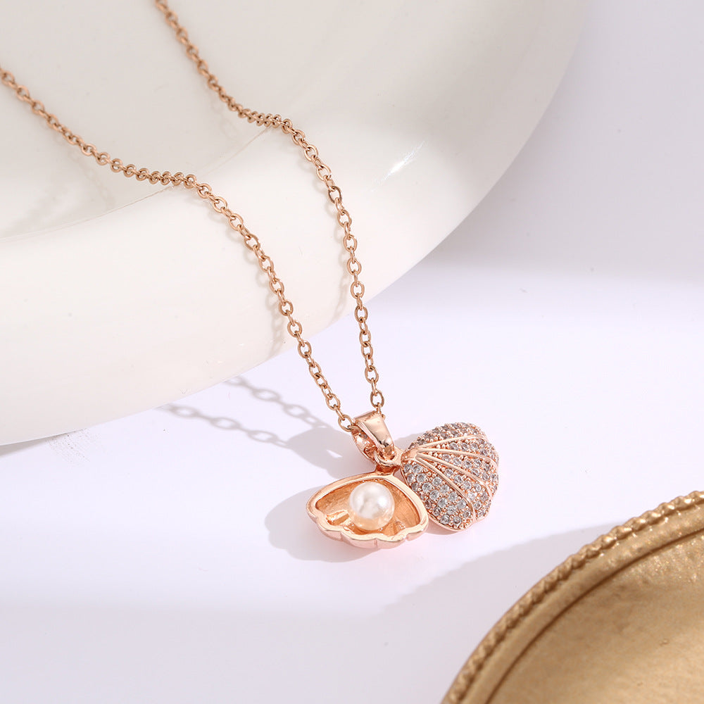Collier coquillage
