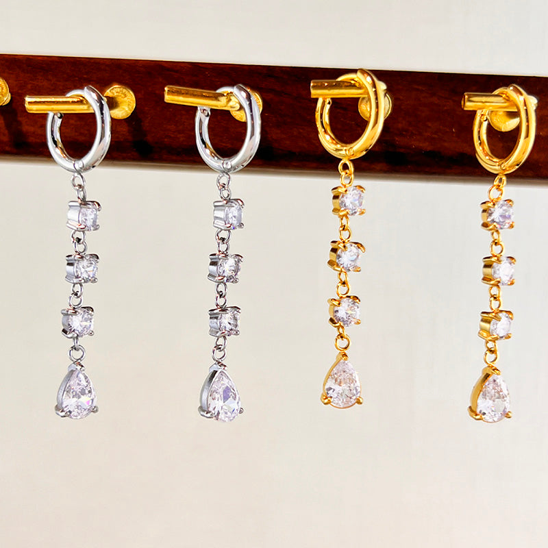 Boucles d'oreilles Cascade