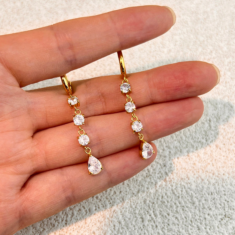 Boucles d'oreilles Cascade