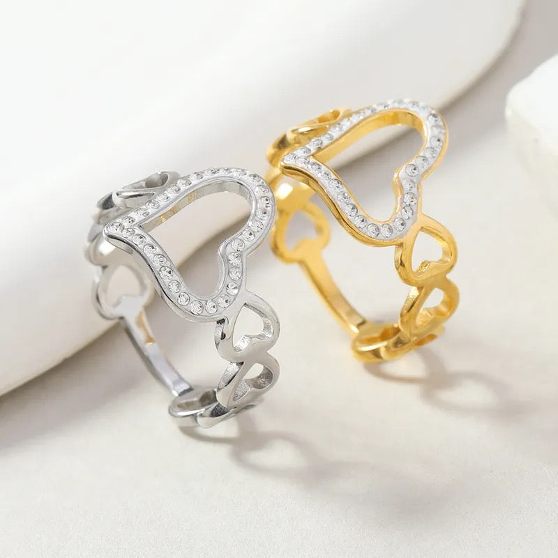 Bague Coeur