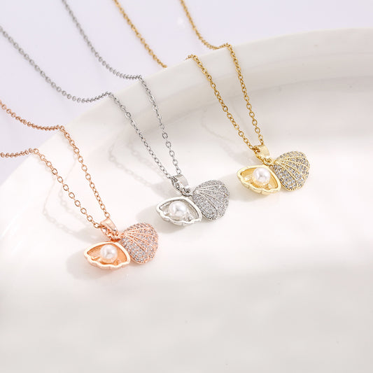 Collier coquillage