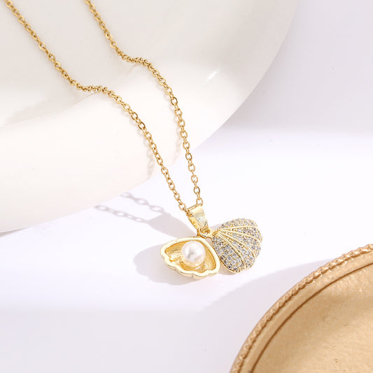 Collier coquillage